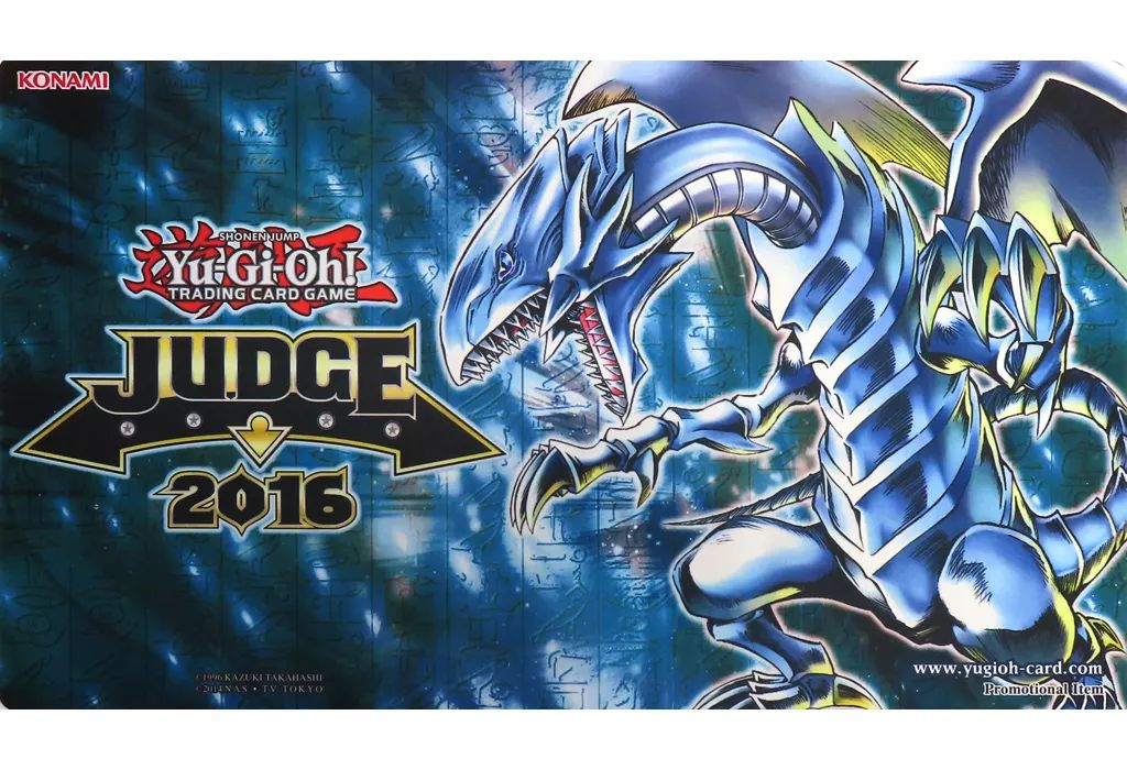 [Used] Supply Yu-Gi-Oh! TCG English Duel Field (Playmat) “Blue Eyes White Dragon” 2016 JUDGE (Judge) Limited