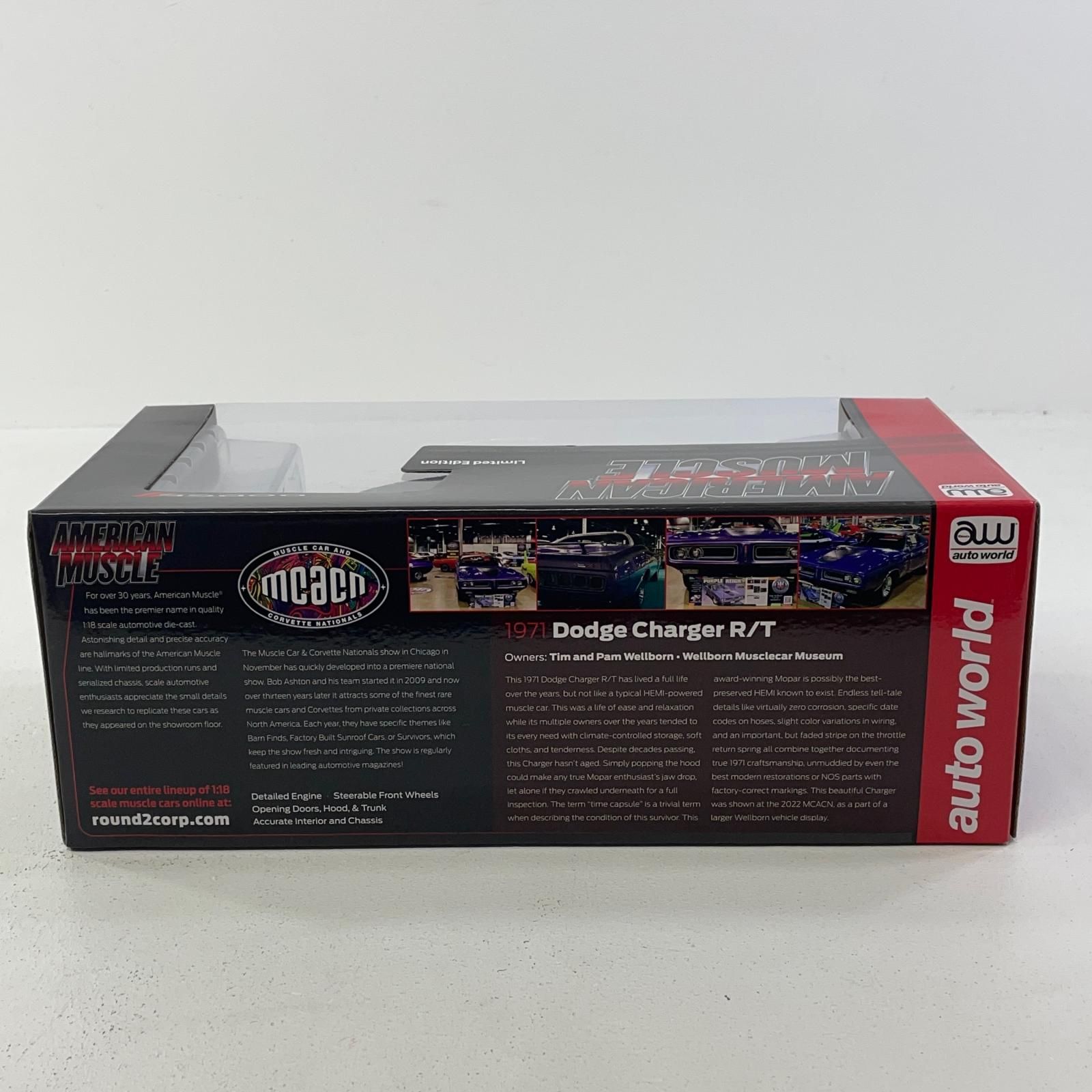 アメリカンビンテージ 日本未発売 トラべロッジ限定　入手困難　珍品 尾張小牧店】 中古 アメリカンマッスル 1/18 1971 ダッジ