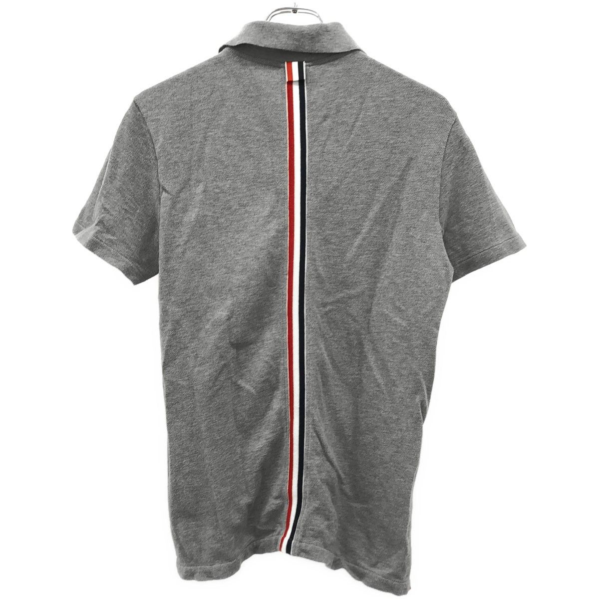 中古・古着通販】Thom Browne (トムブラウン) ポロシャツ グレー