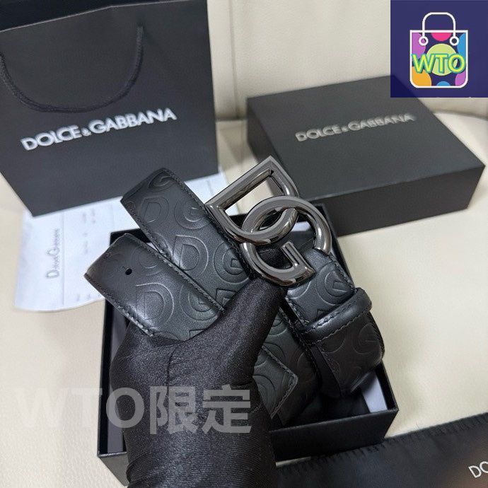 今日特価】Dolce&Gabbana エンボスレザーベルト - メルカリ