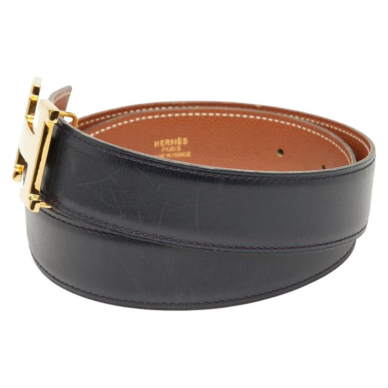 LOEWE ベルト ブラウン アナグラム レザー ヴィンテージ オールド LOEWE ベルト ブラウン アナグラム レザー ヴィンテージ