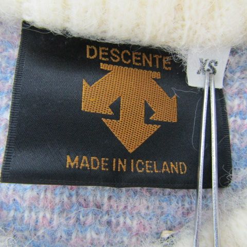 【新品、タグ付き】デサントDESCENTE 上下セット　セーター、スカートセット デサント セーター トップス 長袖 クルーネック ニット