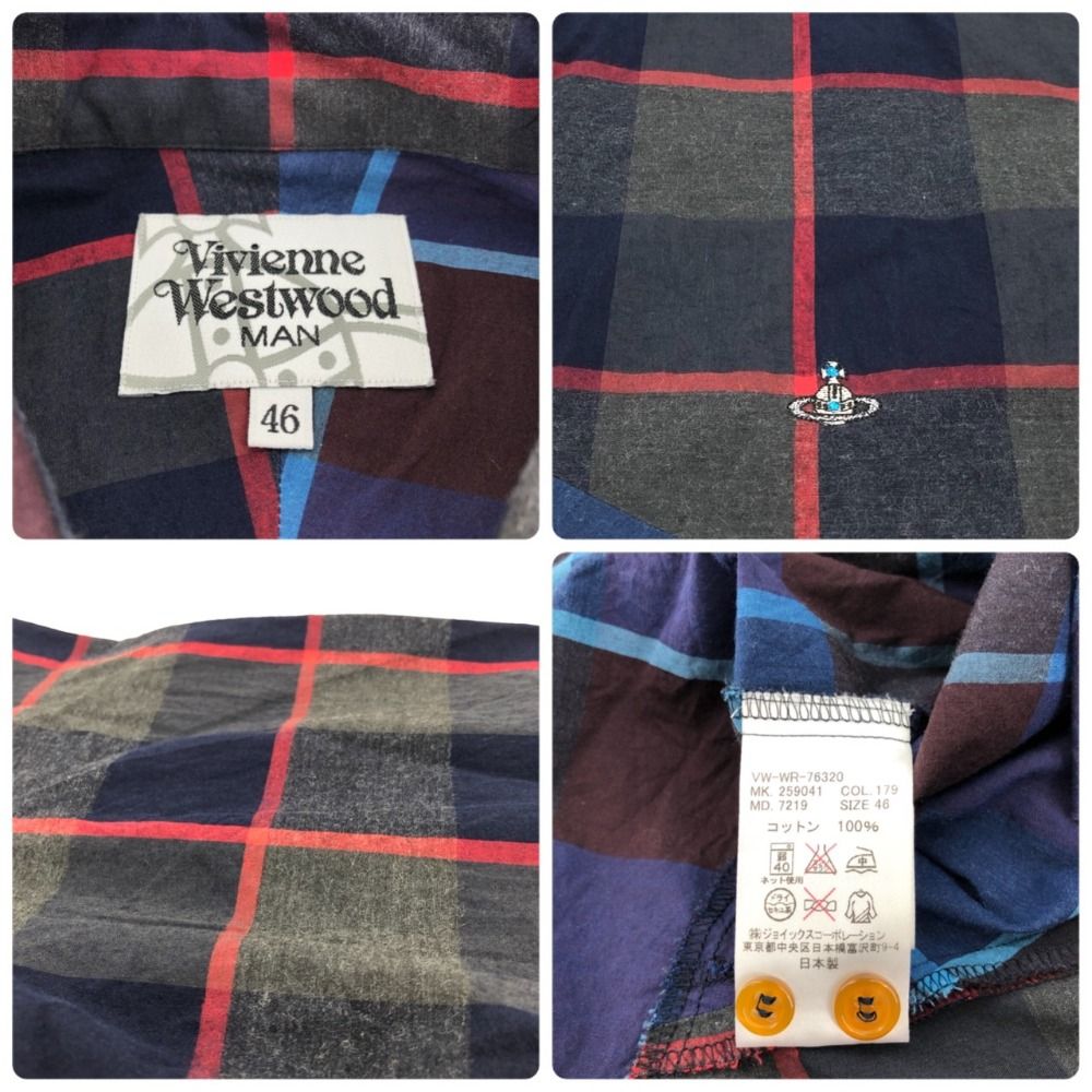 05w00826 ヴィヴィアンウエストウッド Vivienne Westwood チェック柄