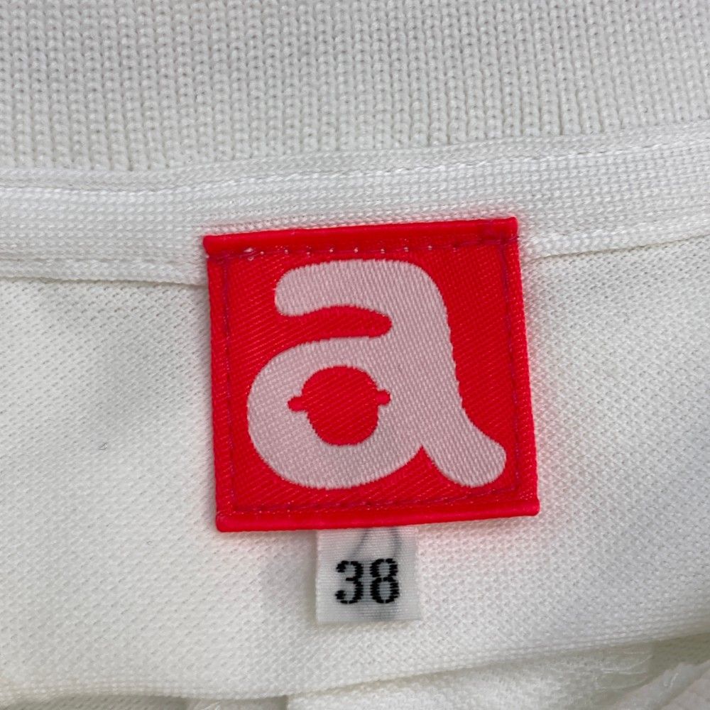 サイズ：38 ARCHIVIO アルチビオ 半袖ポロシャツ ホワイト系