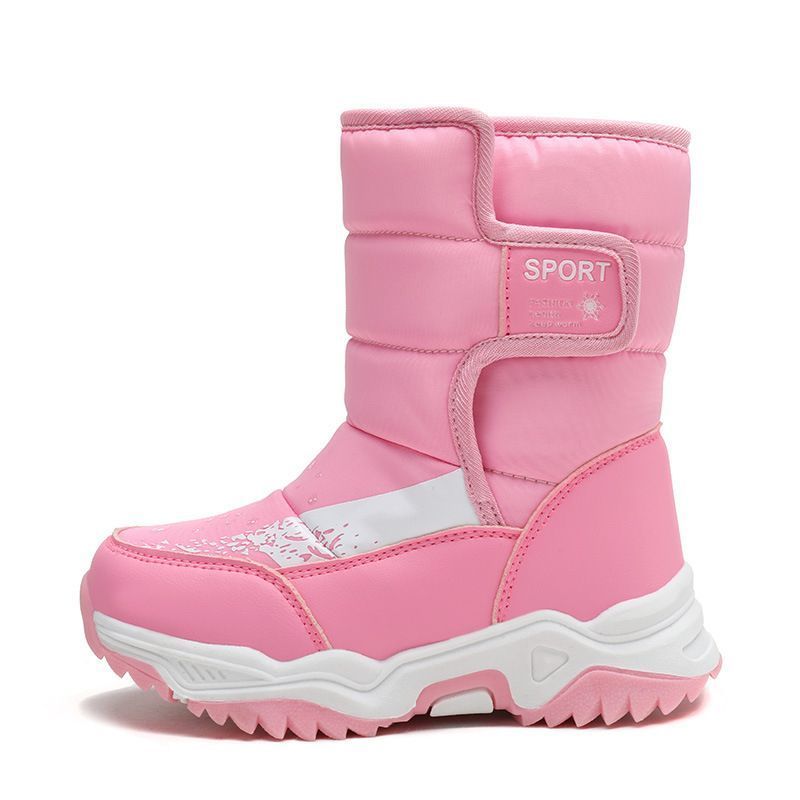 防寒靴 スノーブーツ キッズ 女の子 ジュニア ブーツ 子供 雪