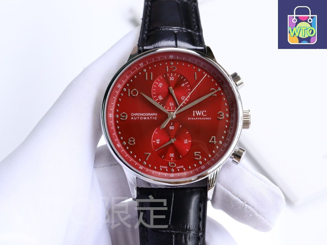 IWC] ポートギーゼ メンズクロノグラフ - 専用ケース・カード