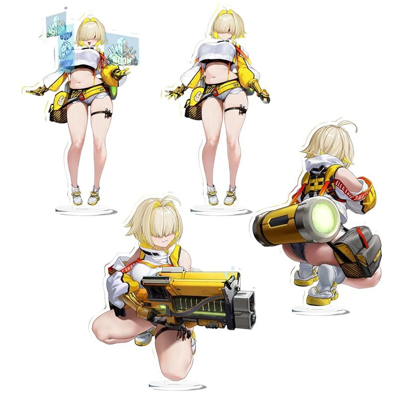 [DEAN]カードサプライ 勝利の女神 NIKKE エレグ、アクスタ 勝利の女神：NIKKE エレグ アクリルスタンド 台座あり 新型 アクリル