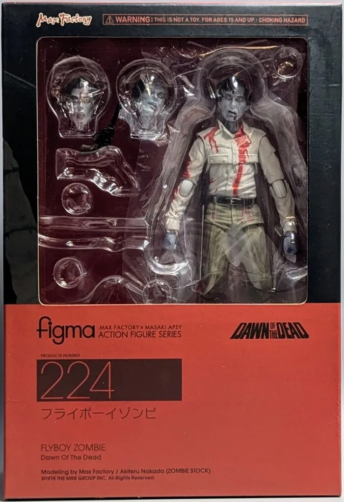 figma ゾンビ フライボーイゾンビ レビュー】 マックスファクトリー figma 224 フライボーイゾンビ