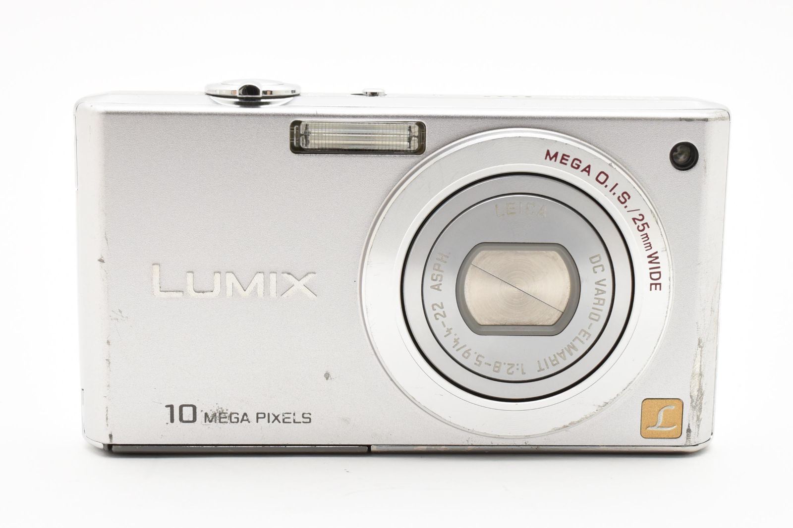 Panasonic／パナソニック LUMIX DMC-FX37 シルバー コンパクト