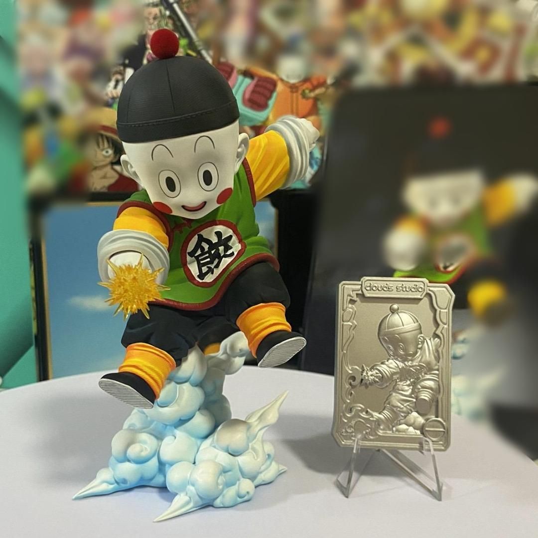 ドラゴンボール チャオズ 餃子 どどん波 ガレージキット フィギュア 1