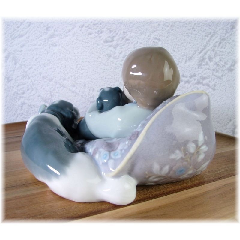 【美品/絶版品】リヤドロ フィギュリン みんなおねんね　LLADRO TodosDorimiendo SweetDreams/ 24d001