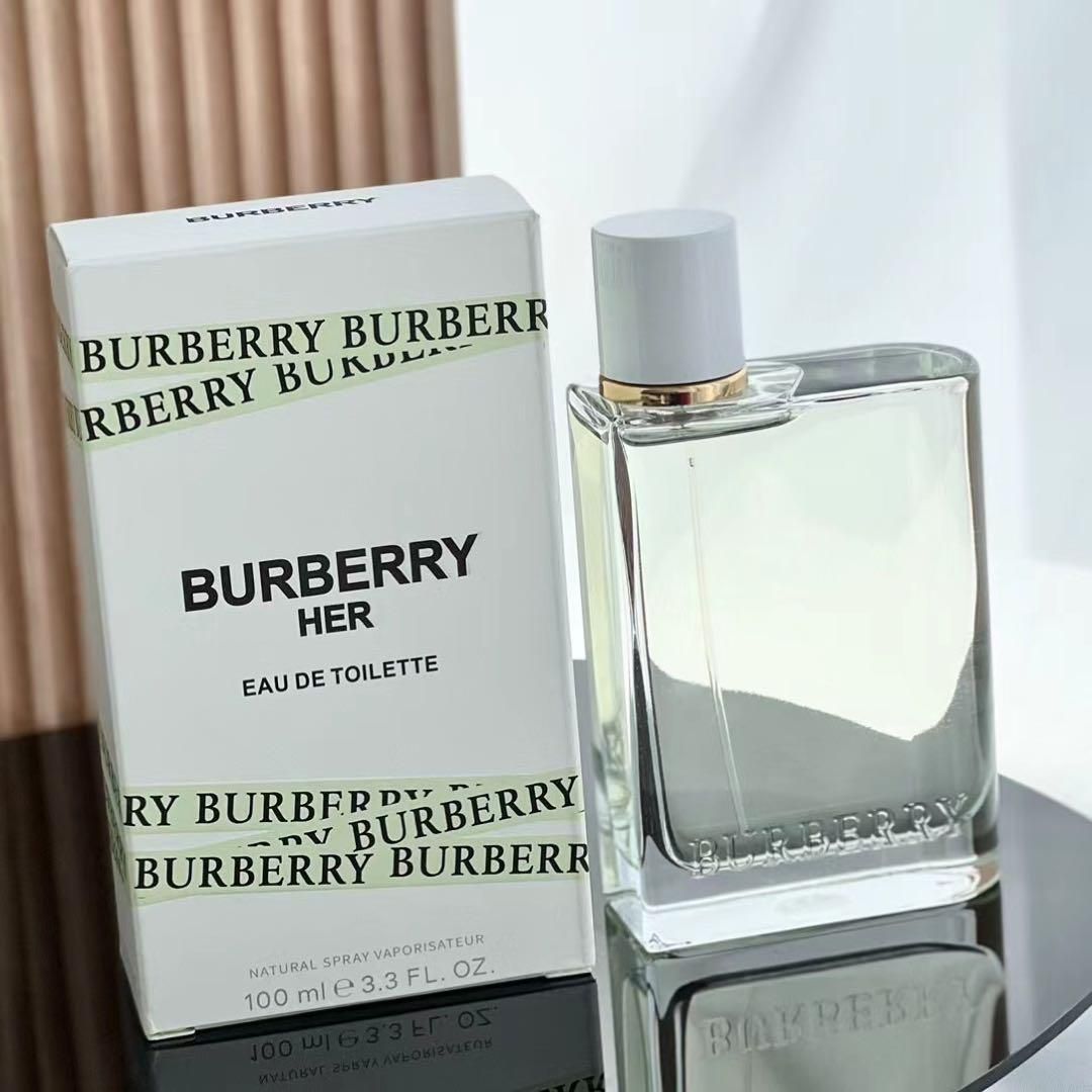 新品、BURBERRY HER バーバリー ハー オードトワレ EDT 100ml - メルカリ