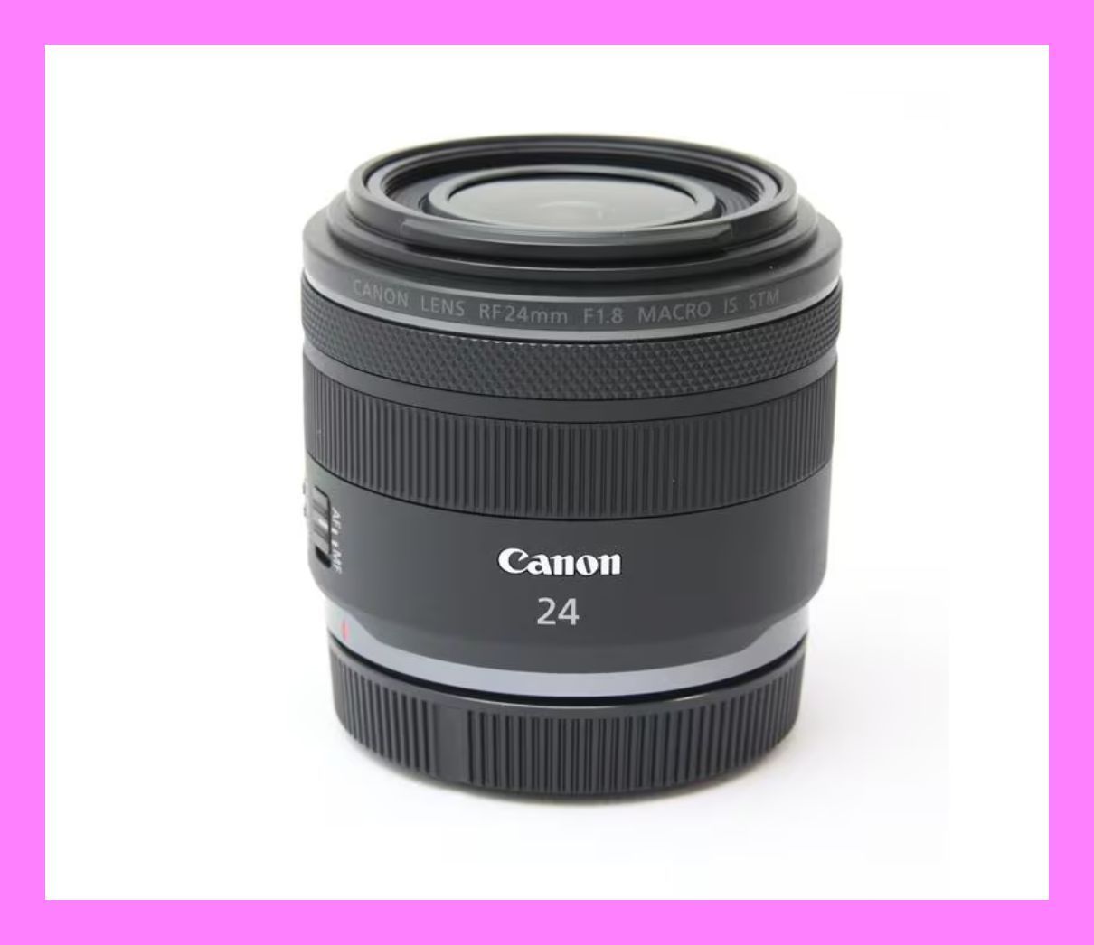 キャノン用 広角 単焦点 ミラーレス Canon RF 24mm F1.8 Macro IS STM