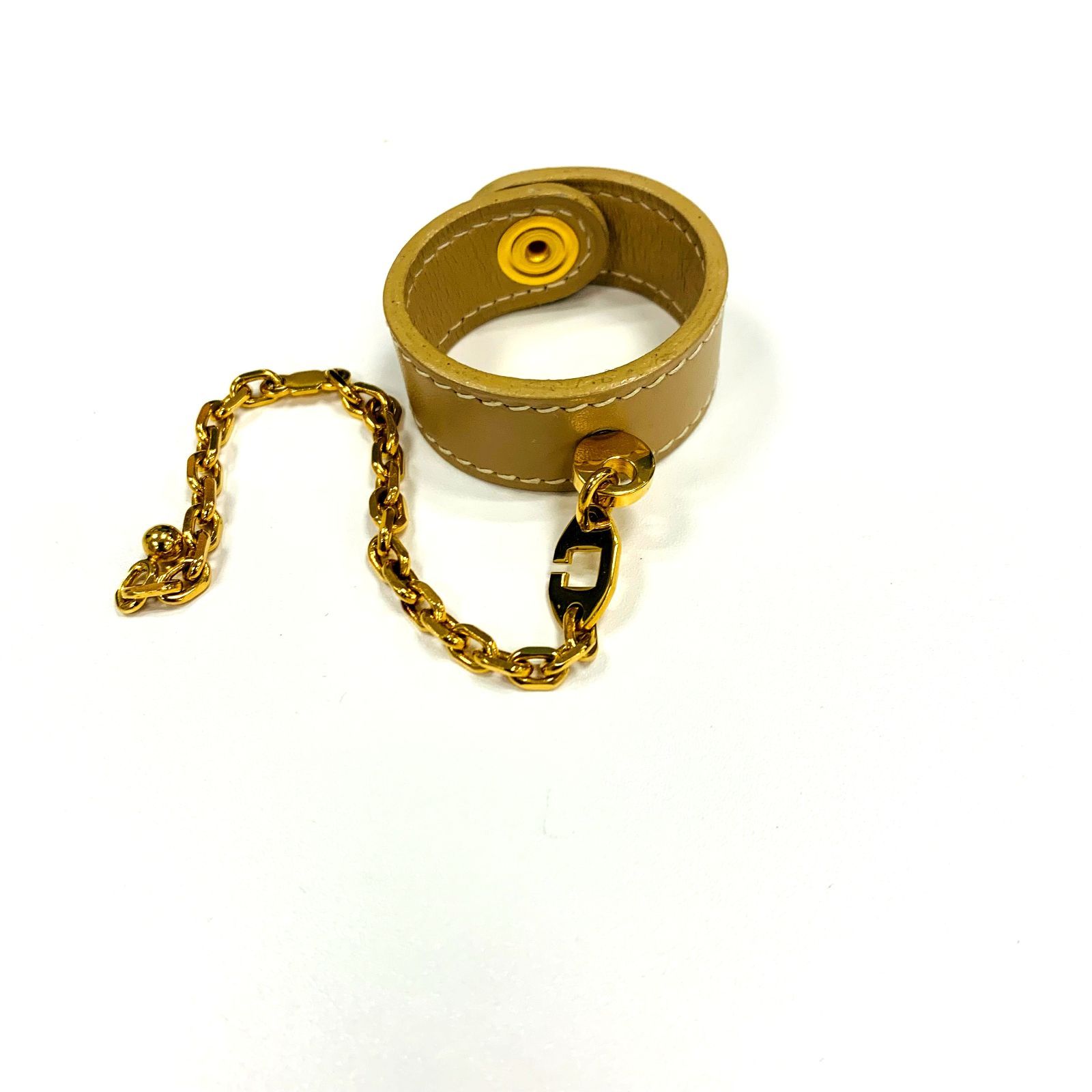 HERMES エルメス グローブホルダー ゴールドチェーン エルメス