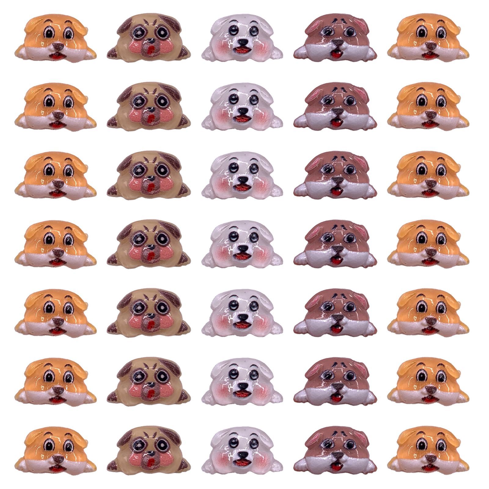 3dネイルパーツ 犬 ネイルパーツ いぬ どうぶつ デコパーツ 楽天市場