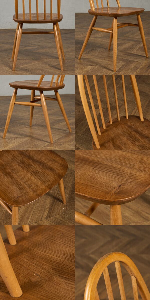英国アンティークアーコールクエーカーチェア/木製ダイニングイス(62-36-5) Yahoo!オークション - IZ88769N ercol クエーカーチェア