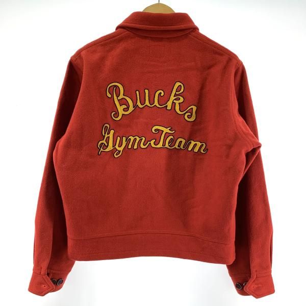 SlapShot ウールジャケット サイズM レッド 丸ポケット 19