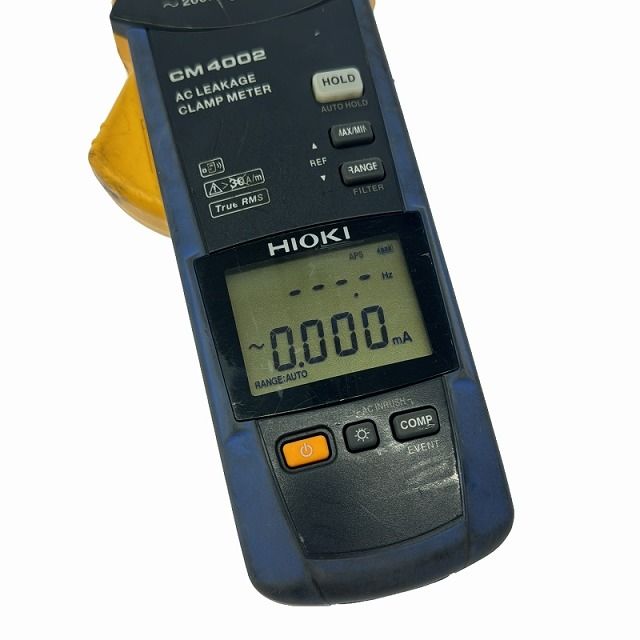 ☆中古品☆HIOKI 日置電機 ACリーククランプメーター CM4002 ケース付 