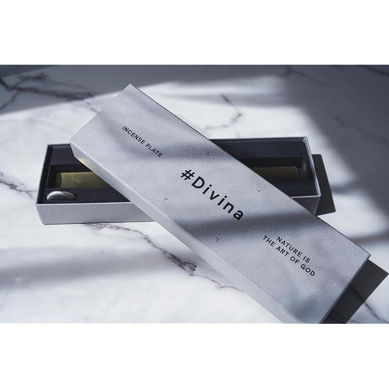 一つ一つ職人が手作り ＃Divina 真鍮製 お香立て おしゃれ 香炉 インセンスホルダー 金工細工 線香立て 1 KANDAIZUMI_COM