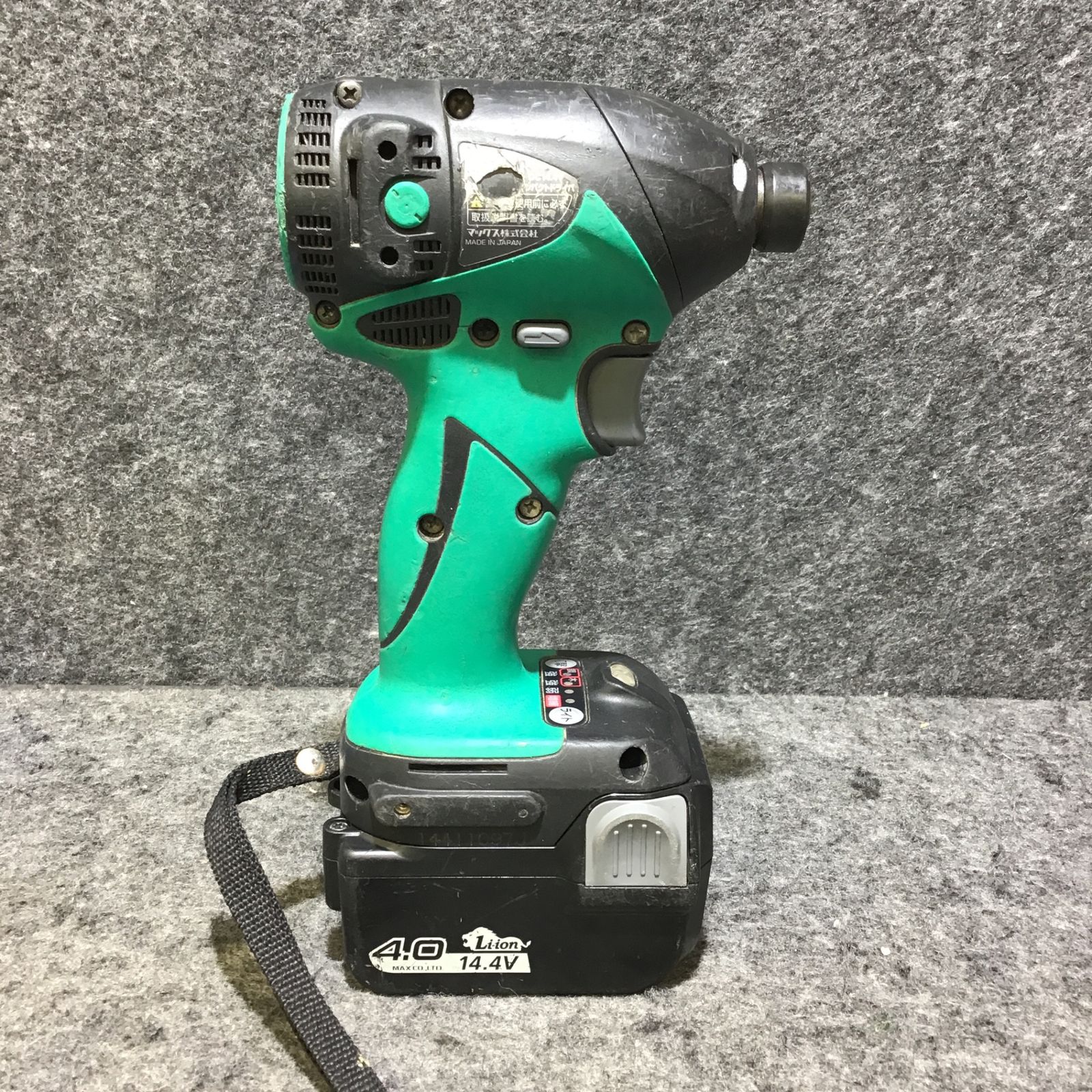 中古品】MAX(マックス) 14.4V 充電式インパクトドライバー PJ-ID144