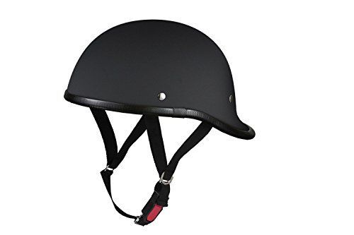 新品未使用　バイク　ナチヘル　マット　ヘルメット　黒　M ロングダックテール マットブラック フリーサイズ ロングダックテール (頭囲 ハーフ