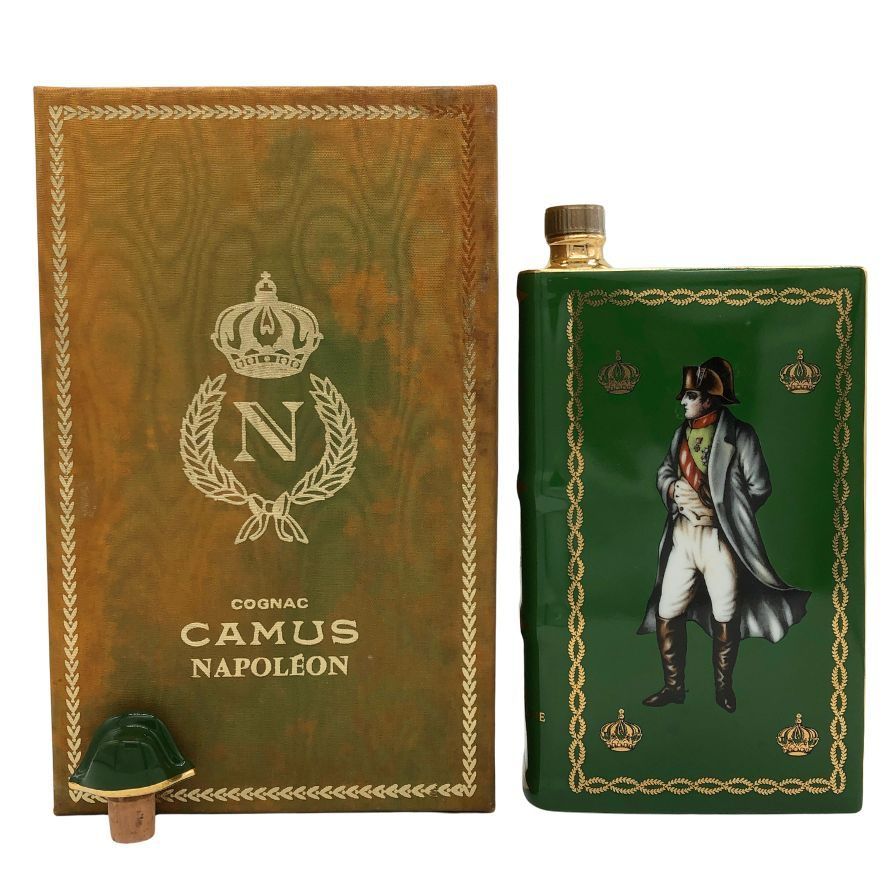 P*i様 1000円スタート CAMUS カミュ ナポレオン セット 700ml Amazon.co.jp: CAMUS カミュ NAPOLEON ナポレオン ブック型