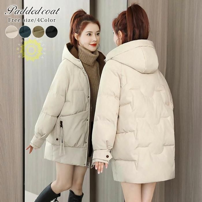 3B11 中綿ジャケット 厚手中綿ジャケット あったか レディース コート