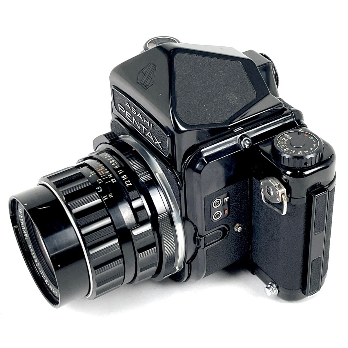 美品】Pentax 6x7 Eye Level Film Camera 105mm F2.4 Lens ペンタックス 666@mK 