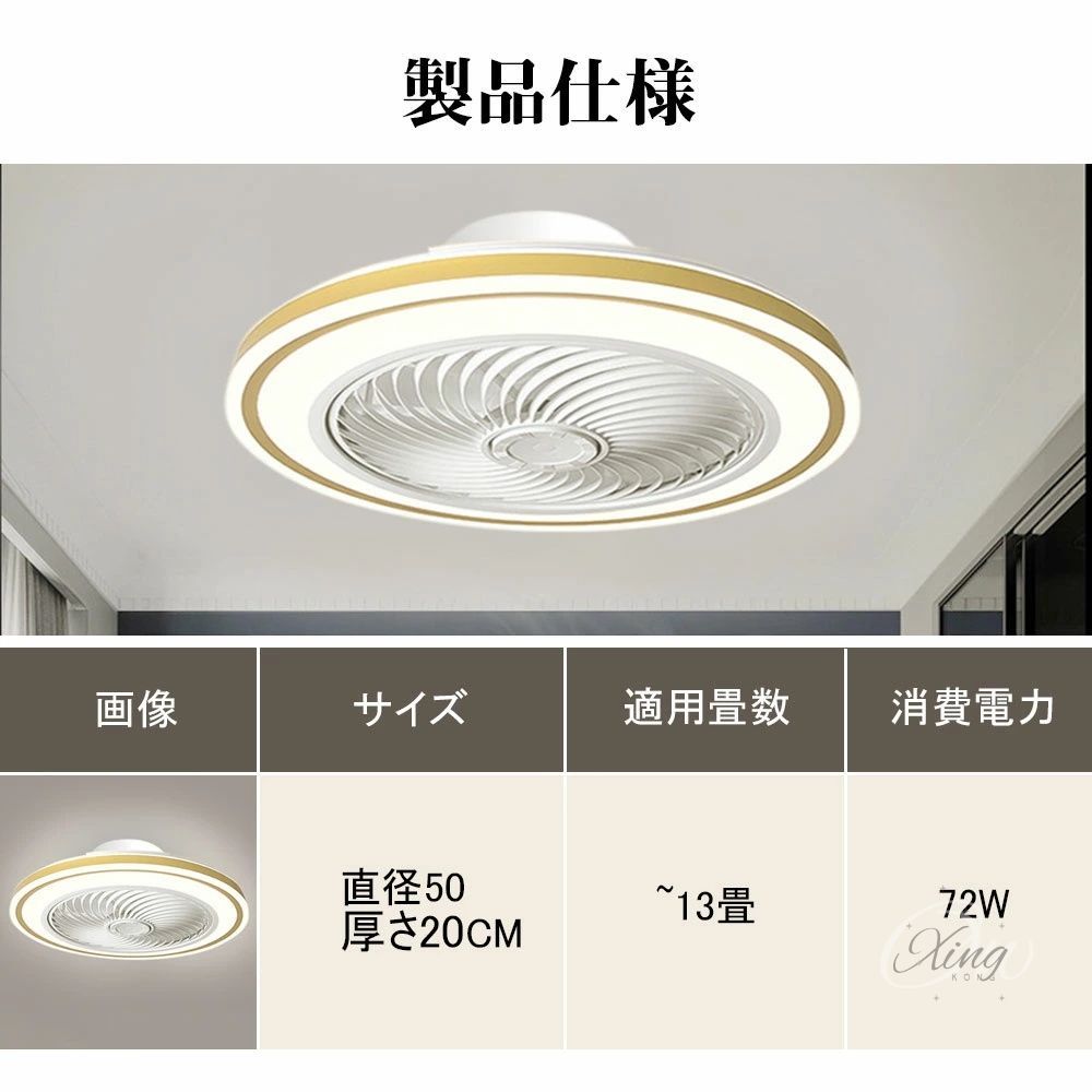ファン付きライト 扇風機付きライト