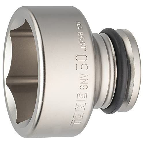 HP6NV-50:二面幅:50mm トネ(TONE) インパクト用ソケット HP6NV-50 差込角19.0mm(3/4＂) 二面幅50mm