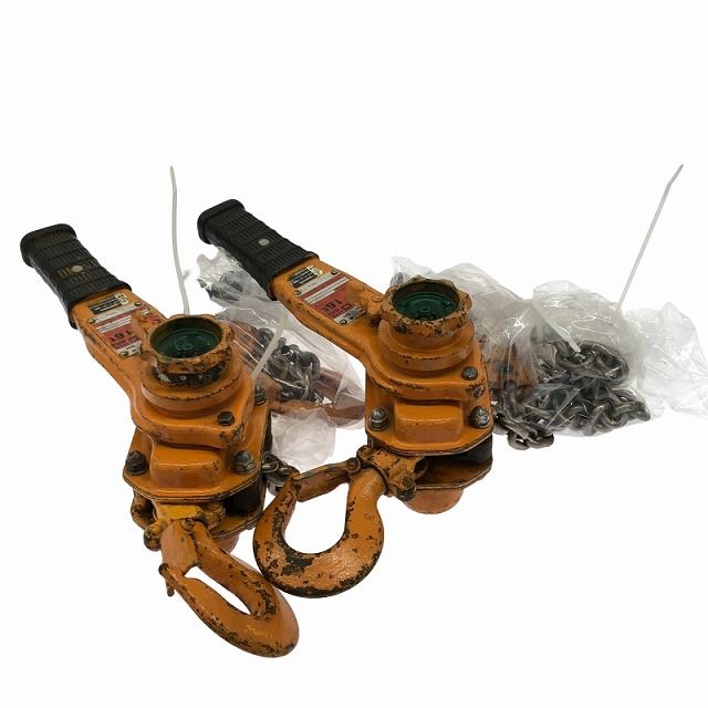 ☆中古品 2点セット☆KITO キトー レバーブロック L5型 LB016