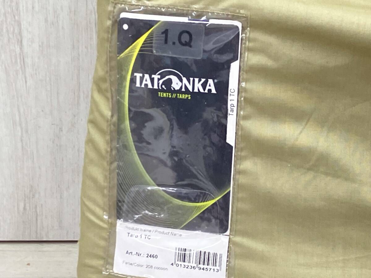 TATONKA タトンカ Tarp 1 TC ウイングタープ サンドベージュ