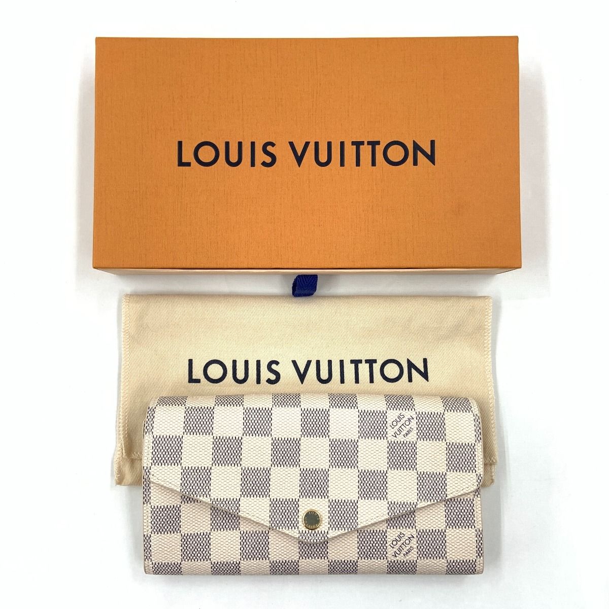 ルイヴィトン ダミエ アズール ポルトフォイユサラ N63208 長財布 〇〇LOUIS VUITTON ルイヴィトン ダミエ アズール