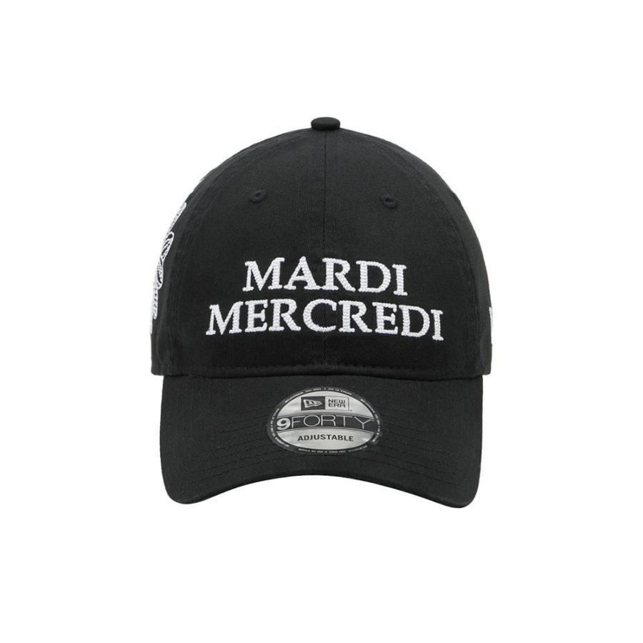 mardi mercredi マルディメクルディ ニューエラ ホワイト - 帽子