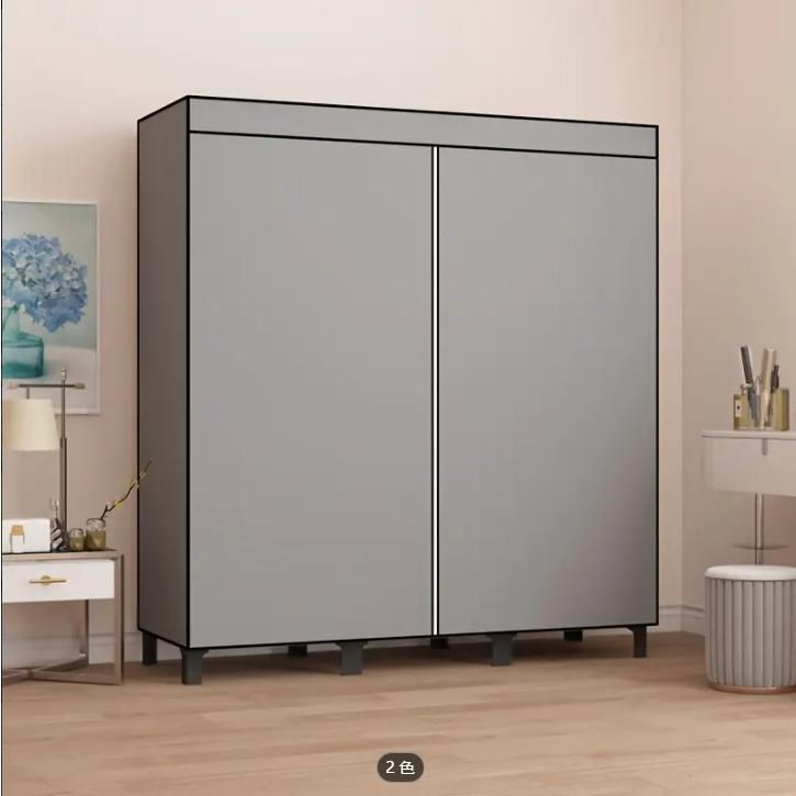 ポータブルクローゼットオーガナイザーシステム、不織布製、防塵