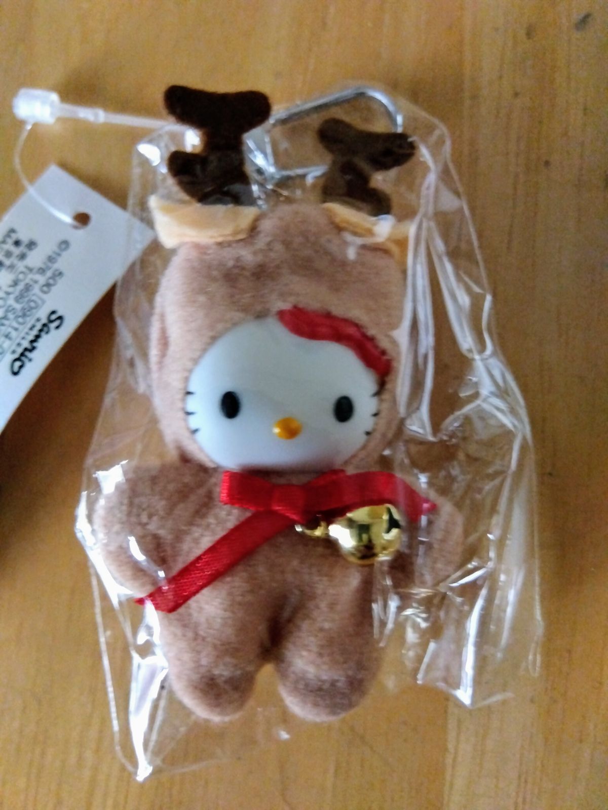 サンリオ ハローキティ ドールキーホルダー トナカイ 着ぐるみ 1999年