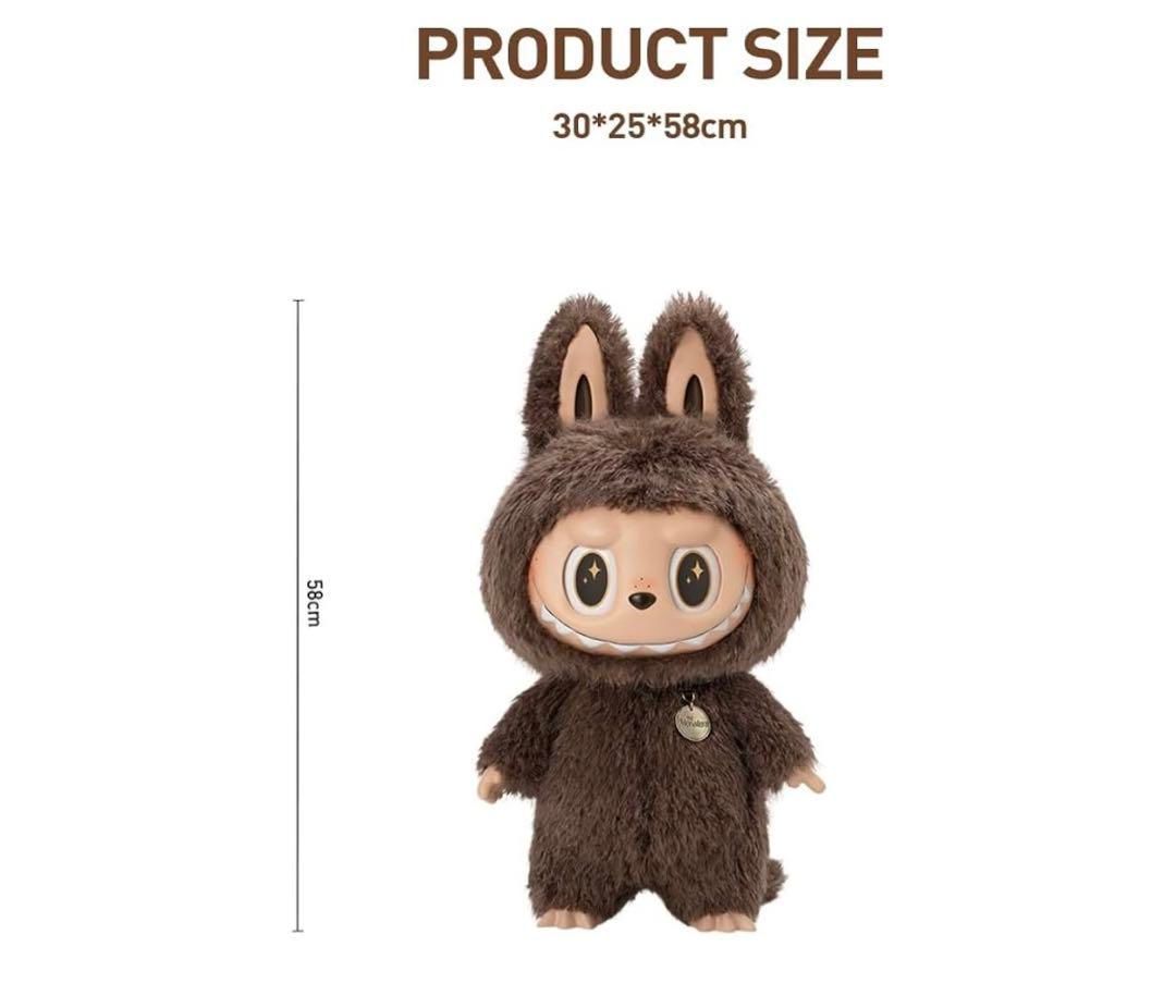 【新品】海外限定LABUBU ZIMOMOラブブ　ふわふわジモモ在庫1点のみ Labubu ZIMOMO ふわふわ ぬいぐるみ ラブブ Angel ピンク - メルカリ
