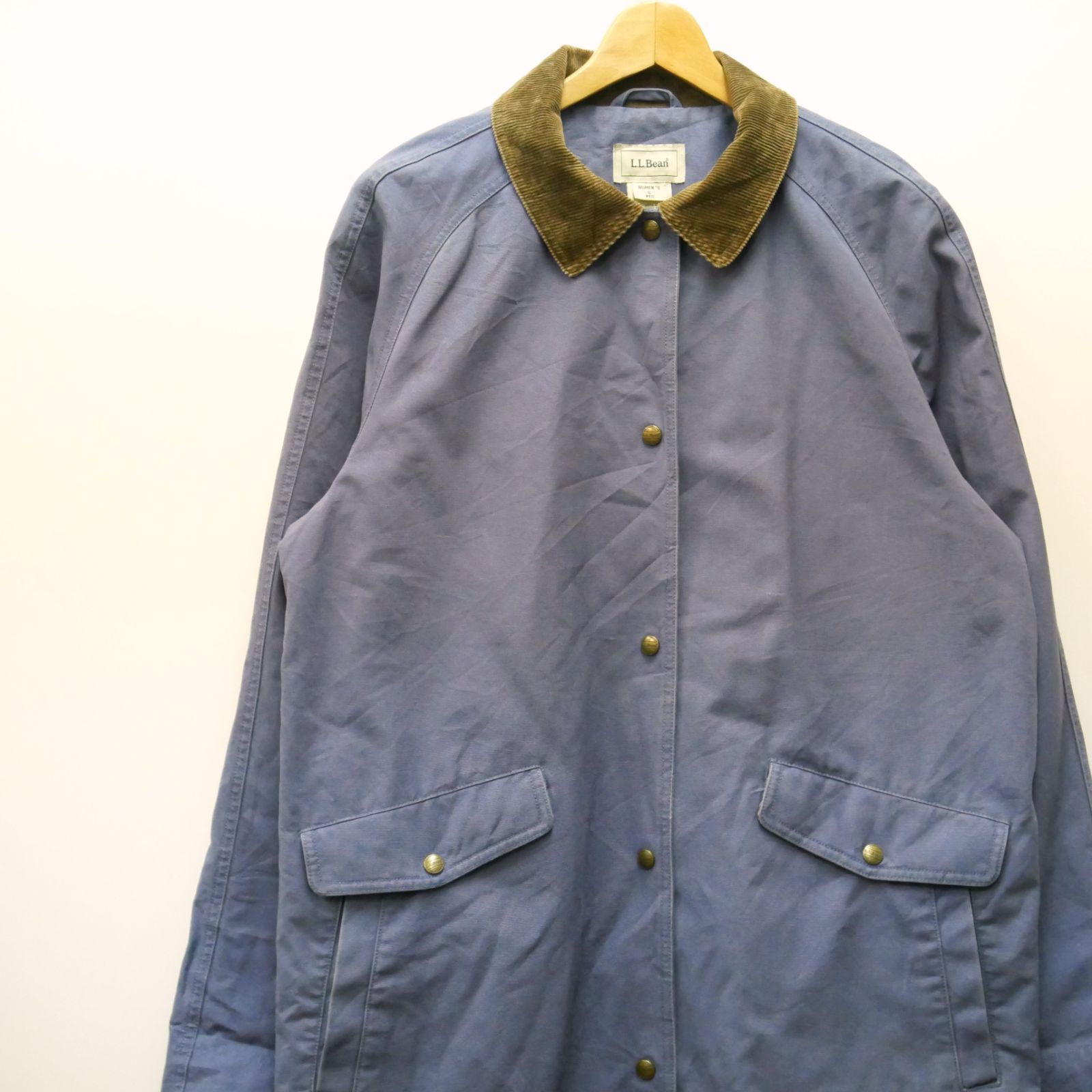 ステンカラーコート　ブルゾン　アウター　古着　LL.Bean エルエルビーン 4175-5178]L.L.Bean(エルエルビーン) Bean's Long Field Coat