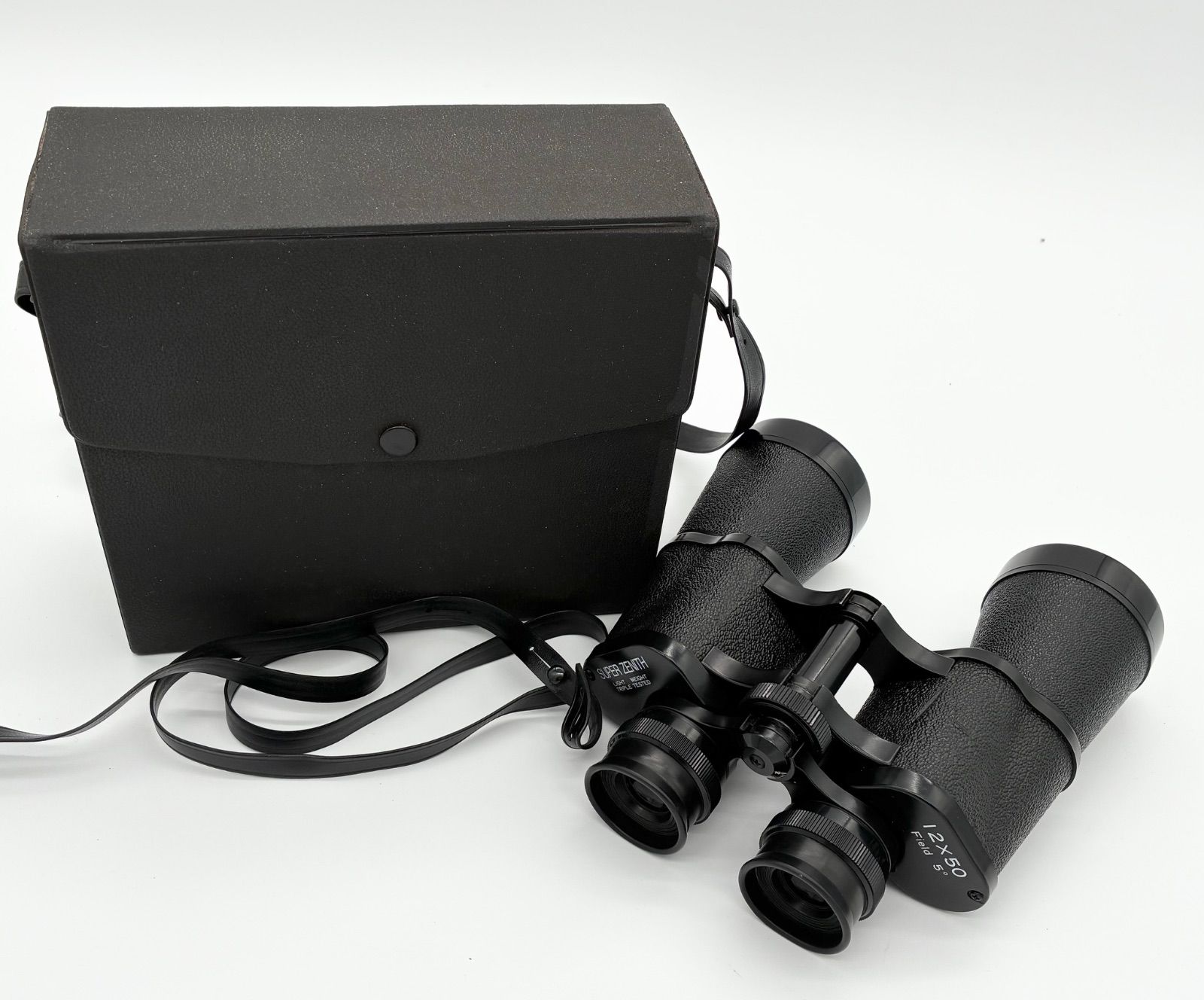 SUPER ZENITH】12×50 双眼鏡 ブラックカラーケース付き - メルカリ