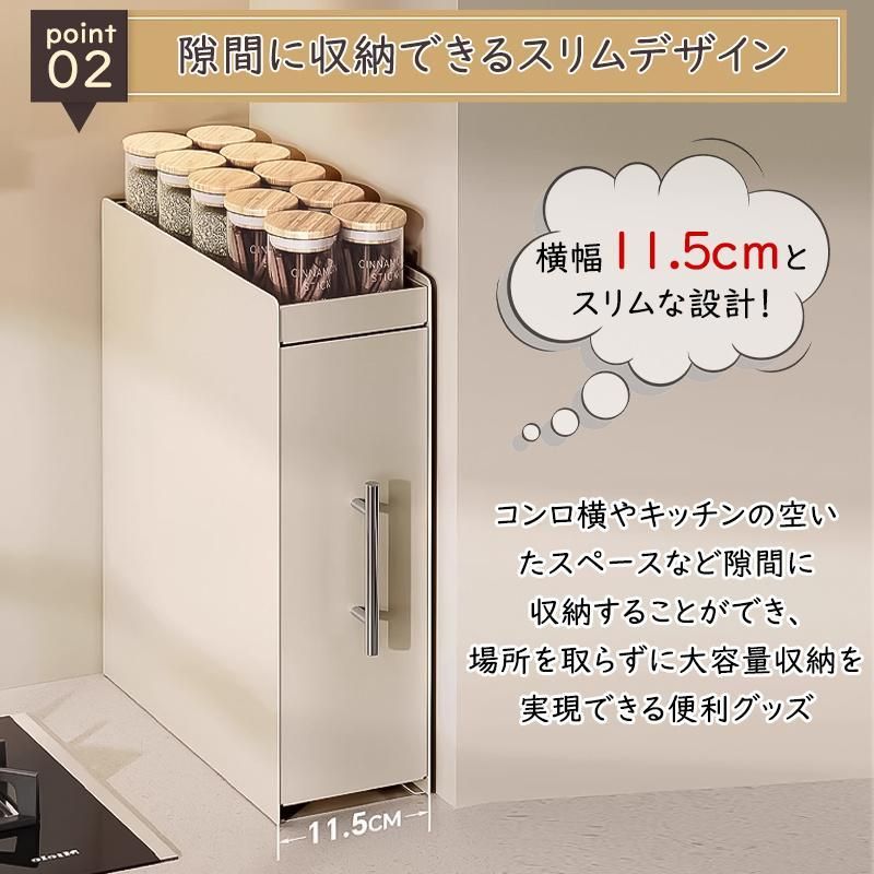 コンロ横