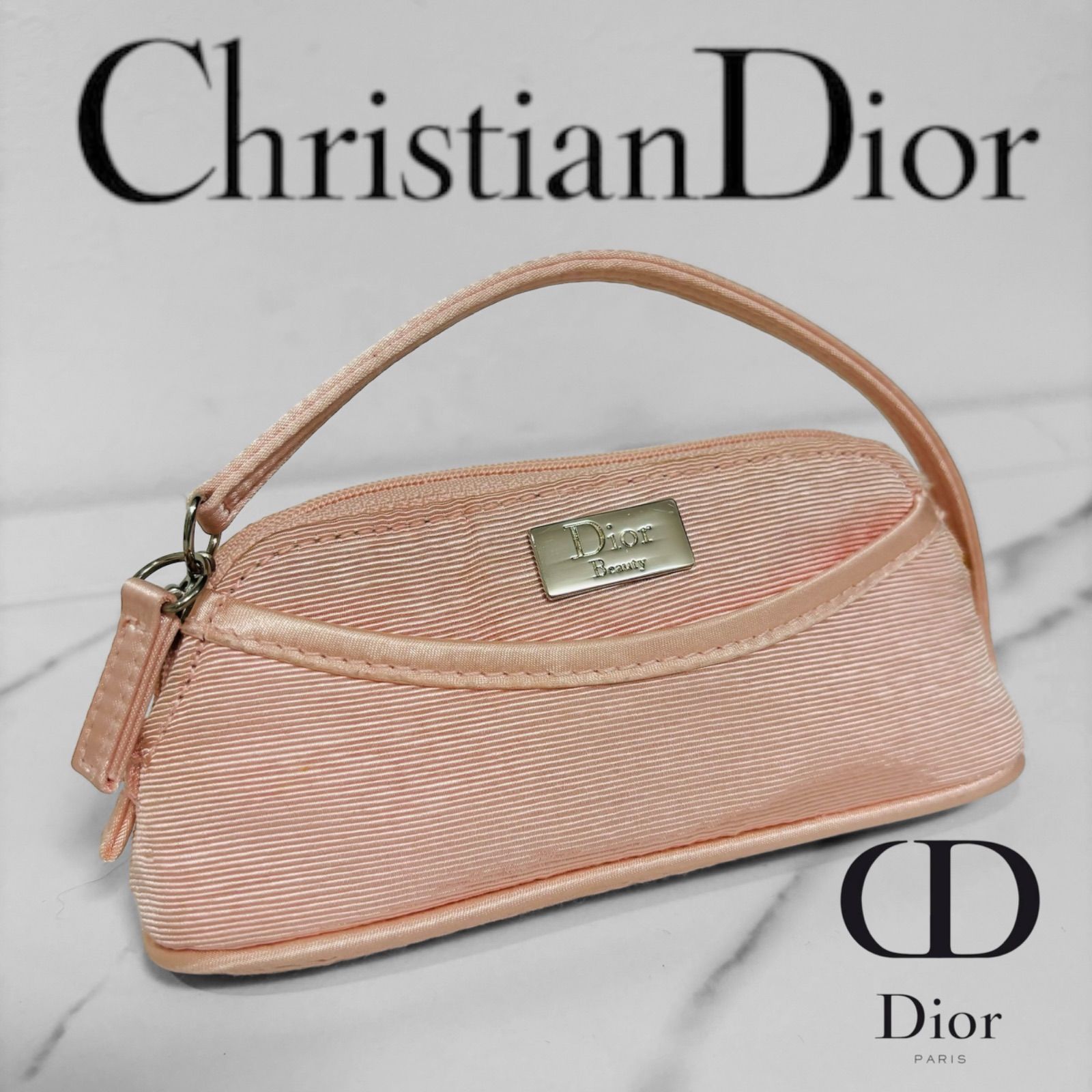 Dior Beauty ディオール ノベルティ キャンバス メイクポーチ マルチ