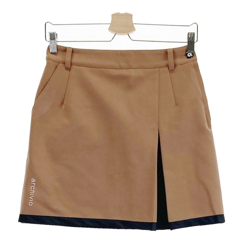 coco アルチビオ archivio レディース スカート 38(M) 白×黄×茶