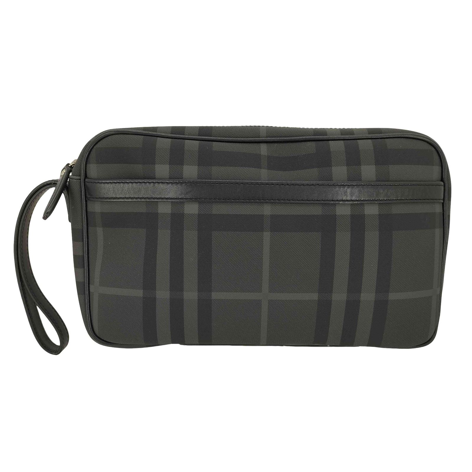 バーバリー BURBERRY チェック柄 クラッチ バッグ メンズ 表記無 