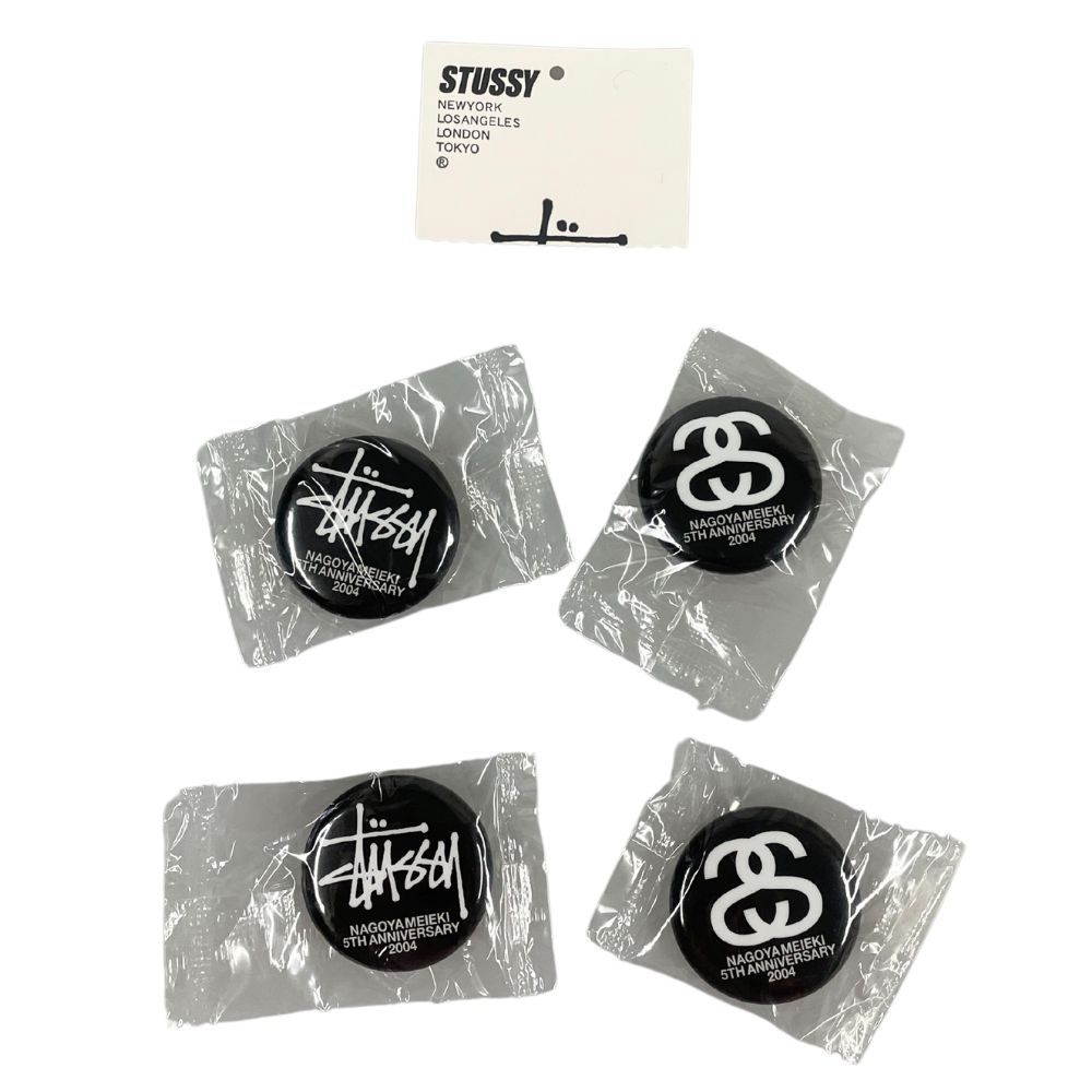 レア セット！ STUSSY BIBLE & 缶バッジ2004 & 2006 非売品 レア STUSSY缶バッジセット OLDデッドストック - メルカリ