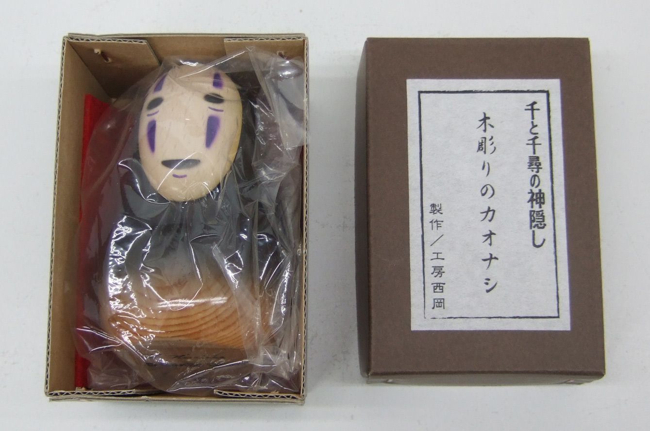 千と千尋の神隠し 木彫りのカオナシ ジブリ - メルカリ 千と千尋の神隠し 木彫りのカオナシ ジブリ - メルカリ