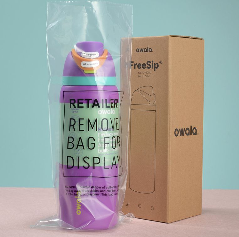 新品 OWALA 水筒 32oz 漏れ防止 断熱 ストロー内蔵 保冷【8色