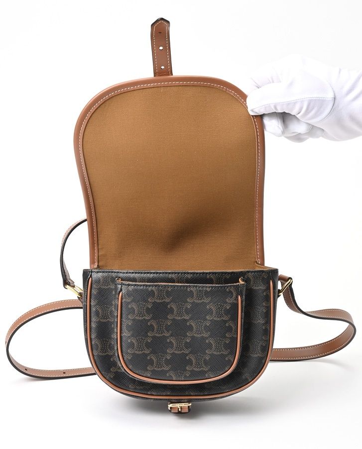 スモール ブレーデッド トリオンフ Celine クラシック パニエ