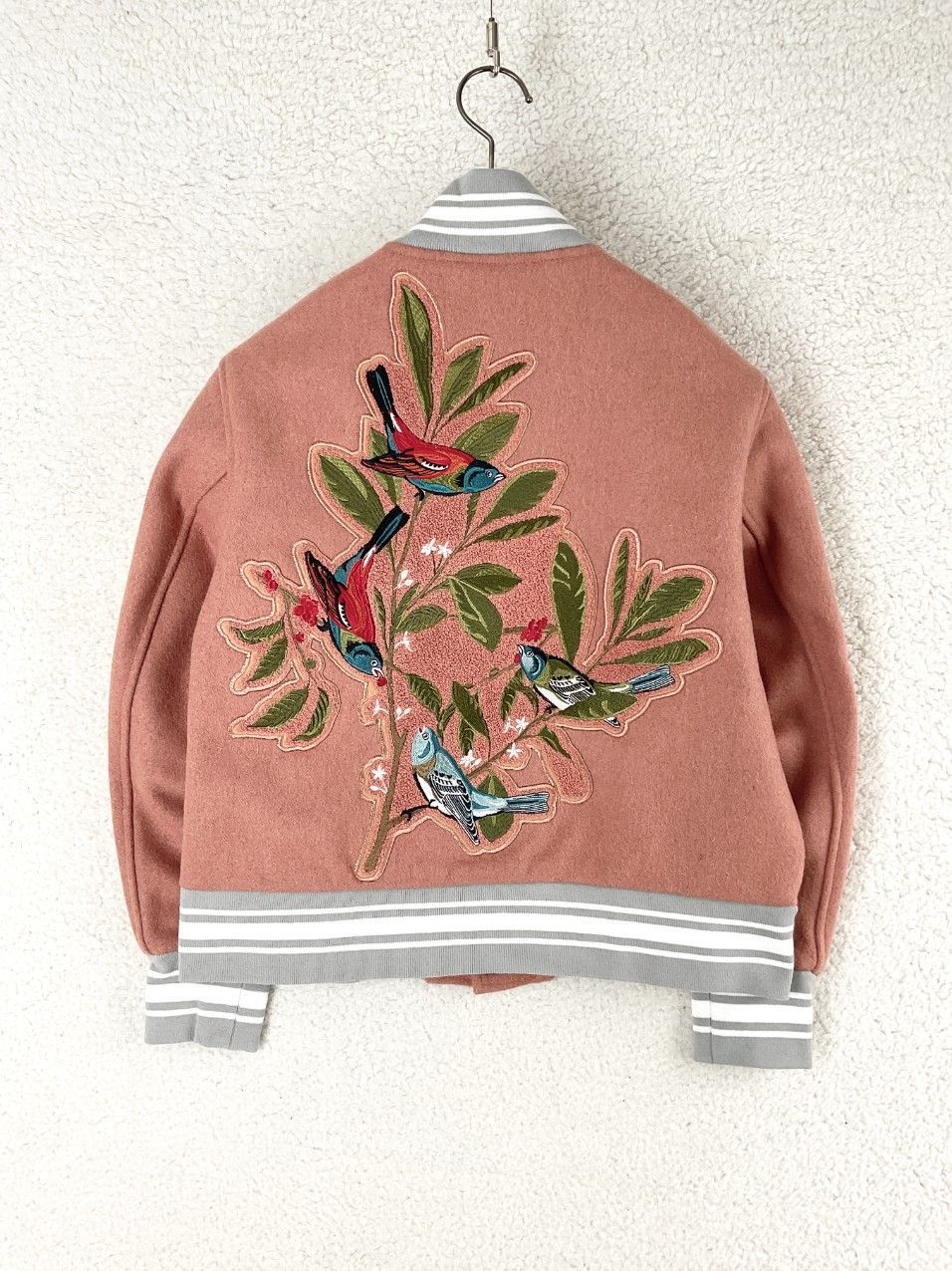 S MAGIC STICK マジックスティック 嗜好スタジャン ジャケット S ダスティピンク げ交渉