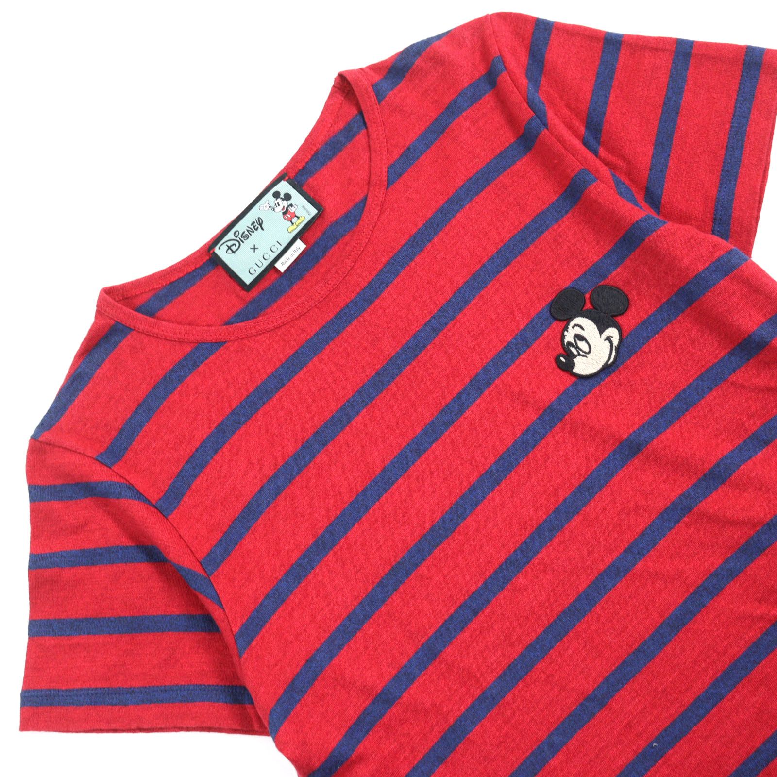 美品○GUCCI×Disney グッチ×ディズニー 598971 リネン70% ミッキー