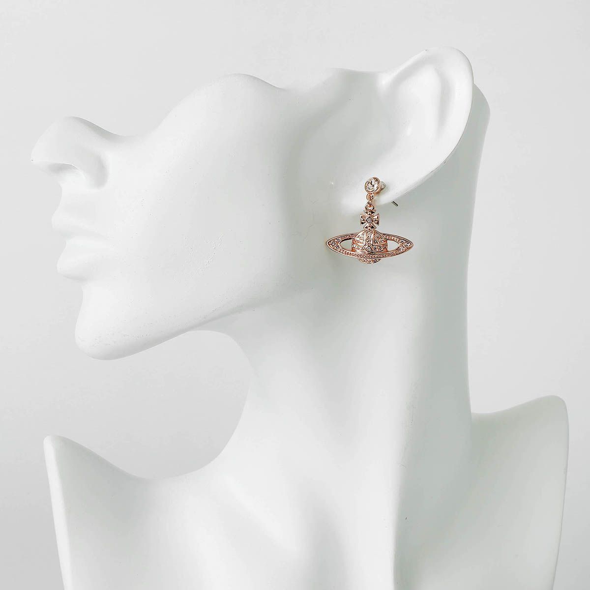 【未使用に近い】Vivienne Westwood ピンクゴールド　ピアス 楽天市場】ヴィヴィアンウエストウッド ピアス Vivienne